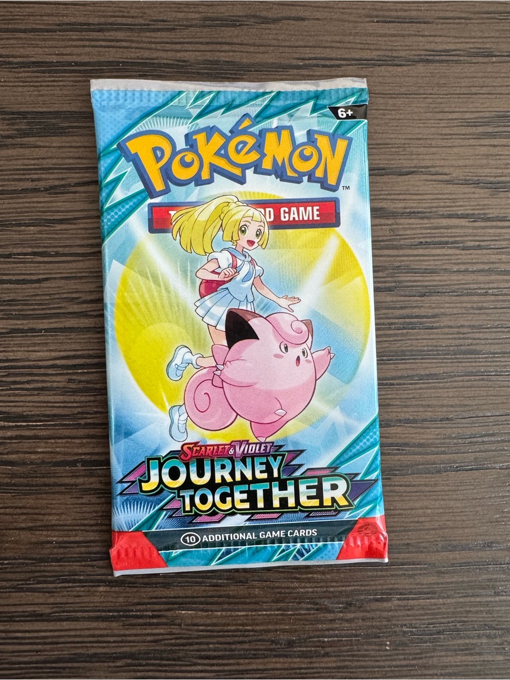 Pokemon Journey Together Booster Pack - Blue / Yellow / Pink
